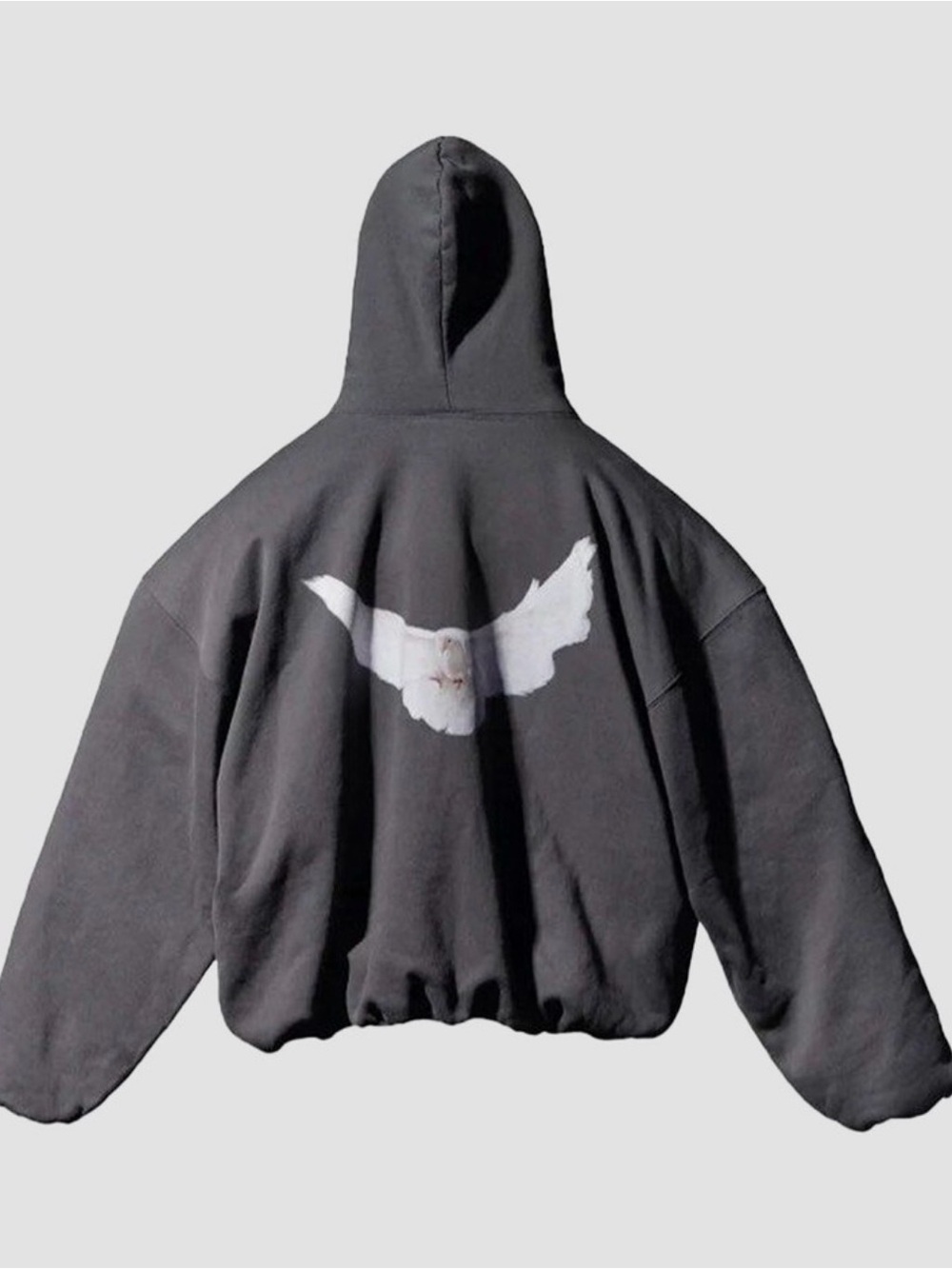 Yeezy Gap Balenciaga Hoodie - Gray - Size M - New Without Tags